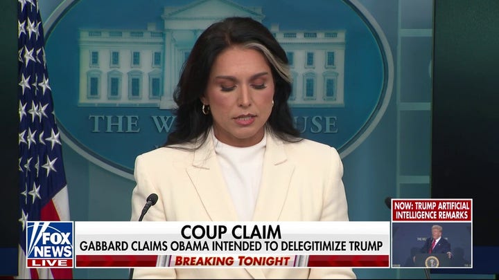 Gabbard touts more declassified documents backing up allegations against Obama’s ‘treasonous conspiracy